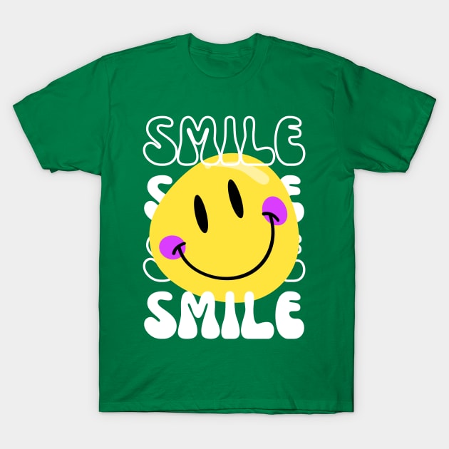 SMILE T-Shirt by PatBelDesign